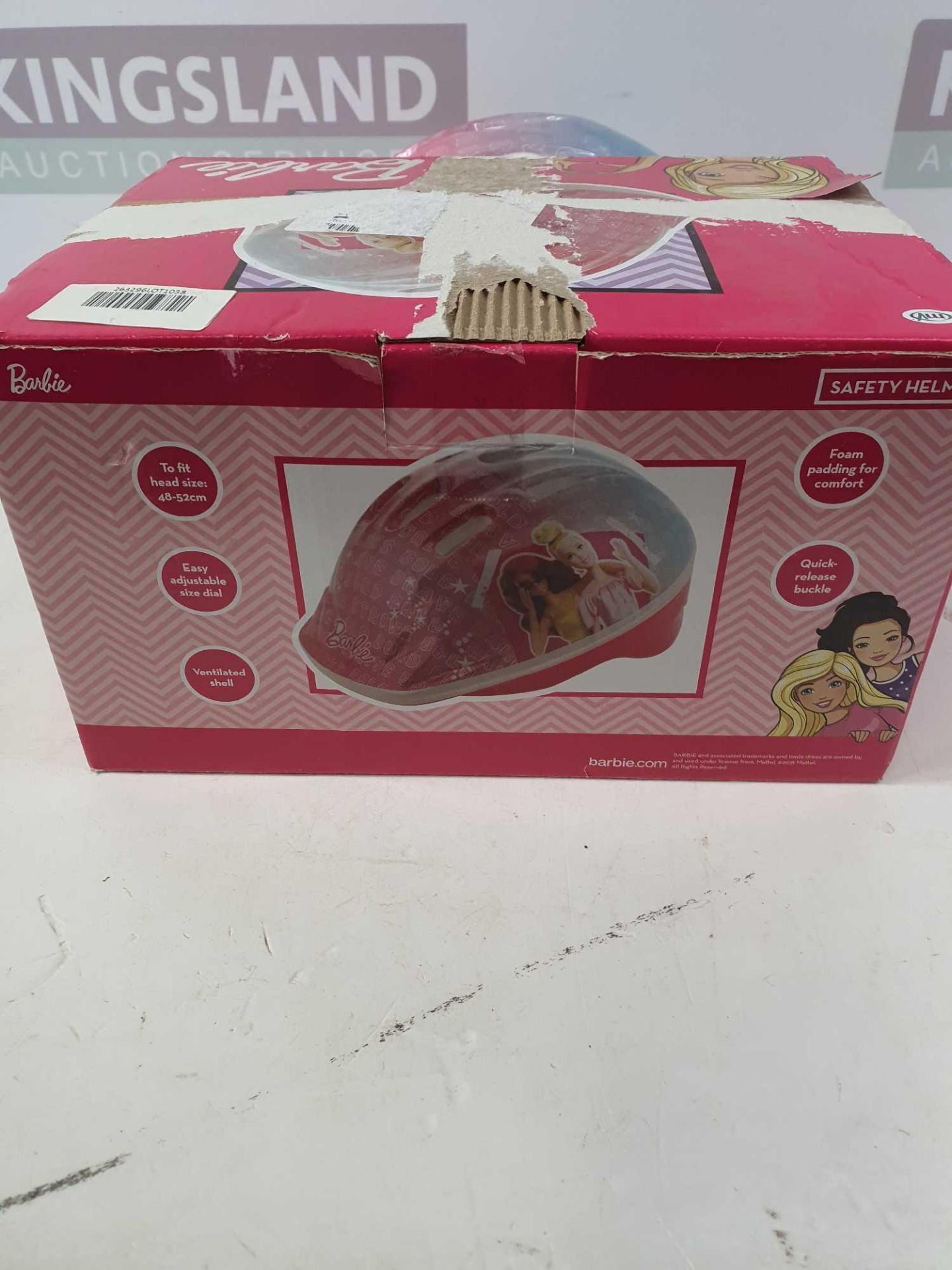 BARBIE CHILD BICYCLE HELMET