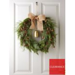 RRP £29.99 - Bell and Acorn Christmas Wreath VIPVA