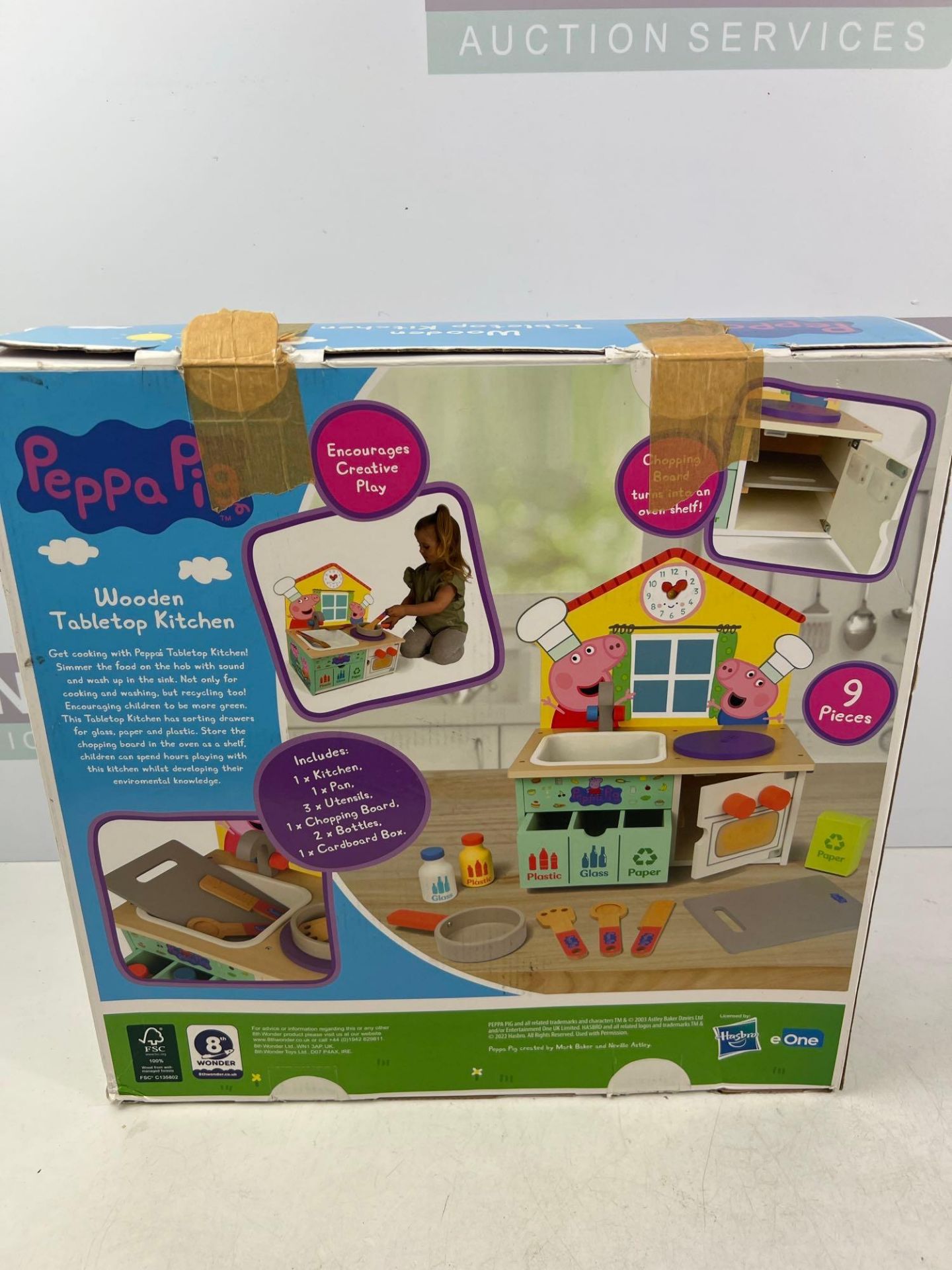 RRP £34.99 - Peppa Pig Tabletop Kitchen V7JSU - Image 3 of 3