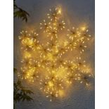 RRP £55.99 - Snowflake Light Outdoor Christmas Decoration Q6TAG