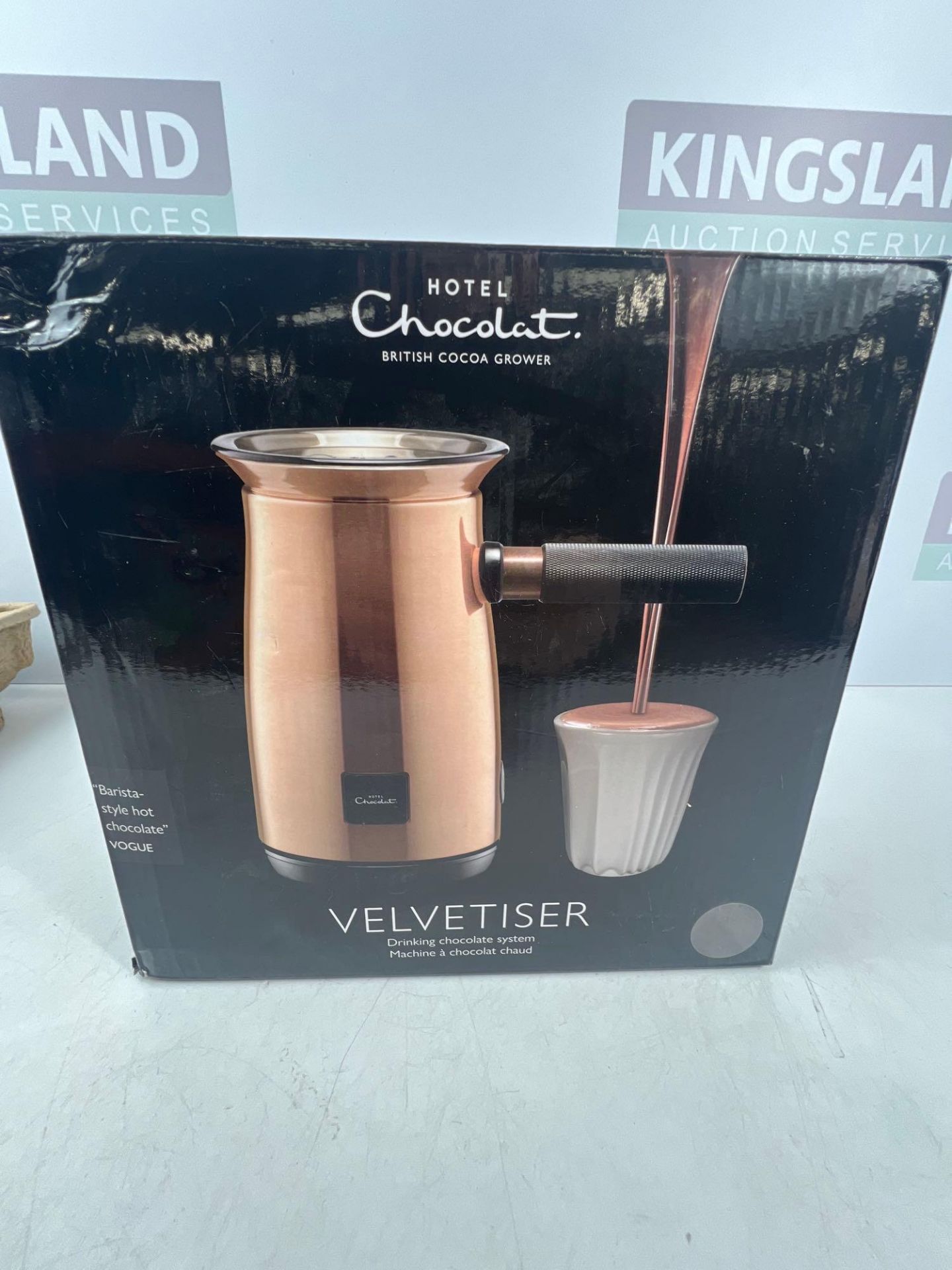 HOTEL CHOCOLAT VELVERTISER - DRINKING CHOCOLATE SYSTEM