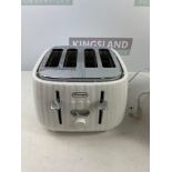 DELONGHI 4 SLICER TOASTER