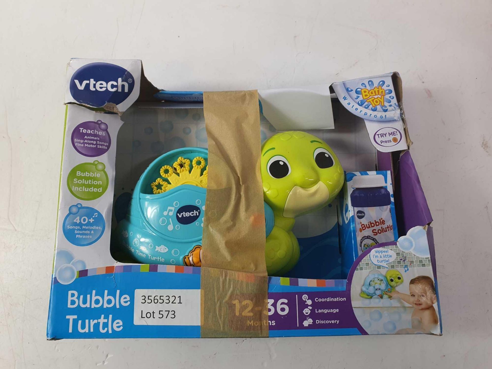 VTECH BUBBLE TIME BATH TOY