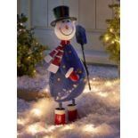 RRP £16.99 - Polka Frosty Indoor/Outdoor Christmas Decoration QFUY4