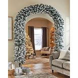 RRP £153 - Salzburg Christmas Tree Arch - 8ft CT4683