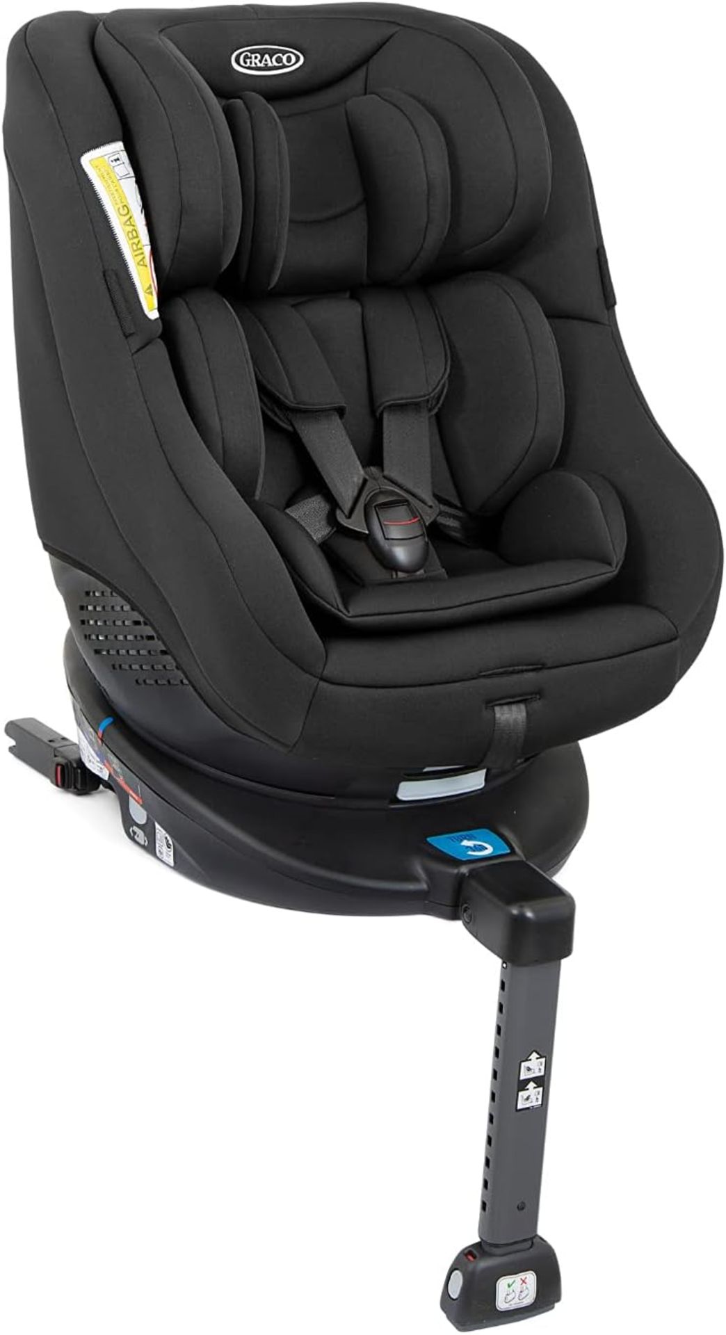 RRP £179.99 - Graco Turn2Me Group 0+/1 ISOFIX 360° Rotating Car Seat