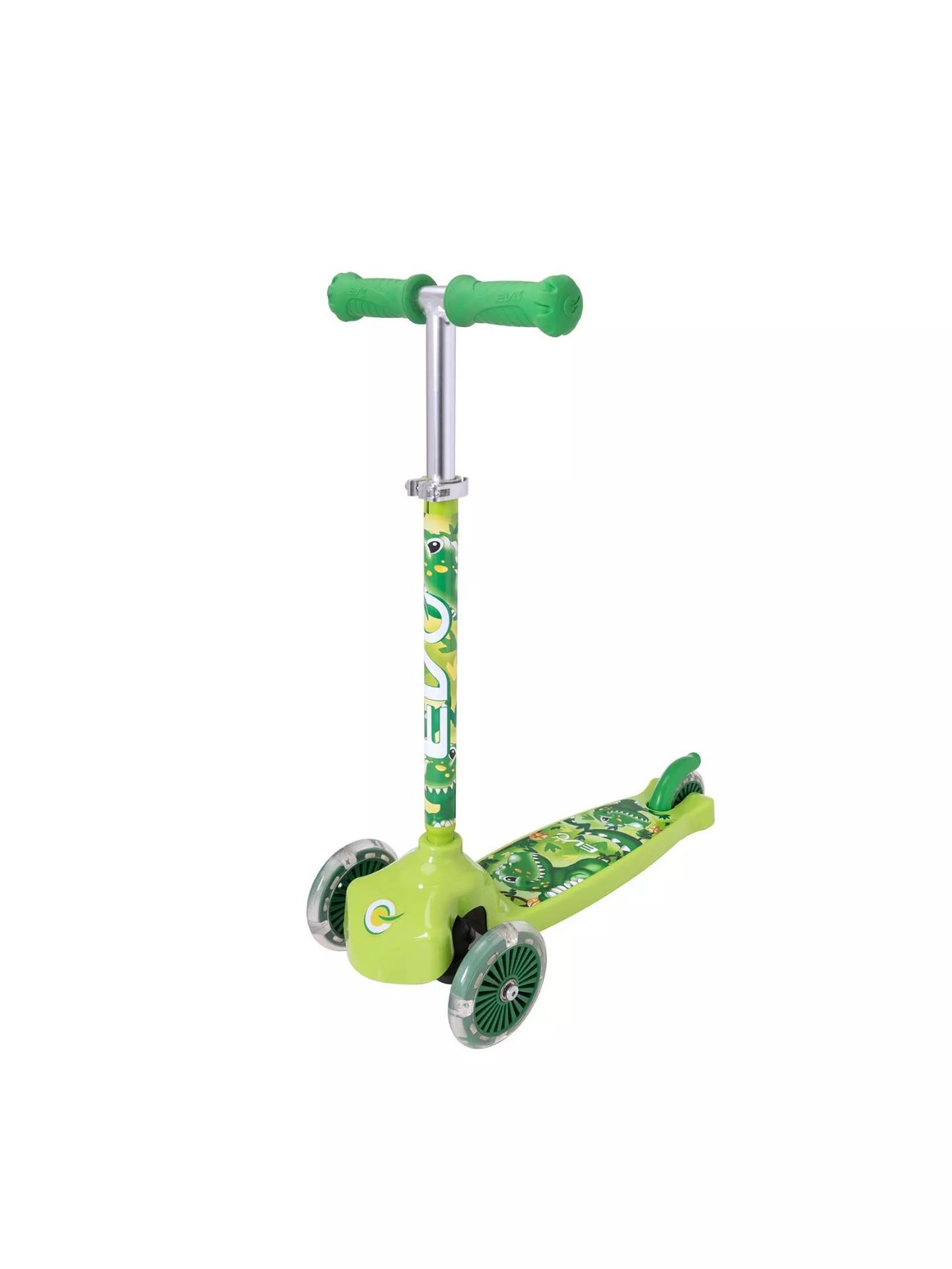 RRP £24.99 - Evo Move 'n' Groove Dino Scooter DP3520