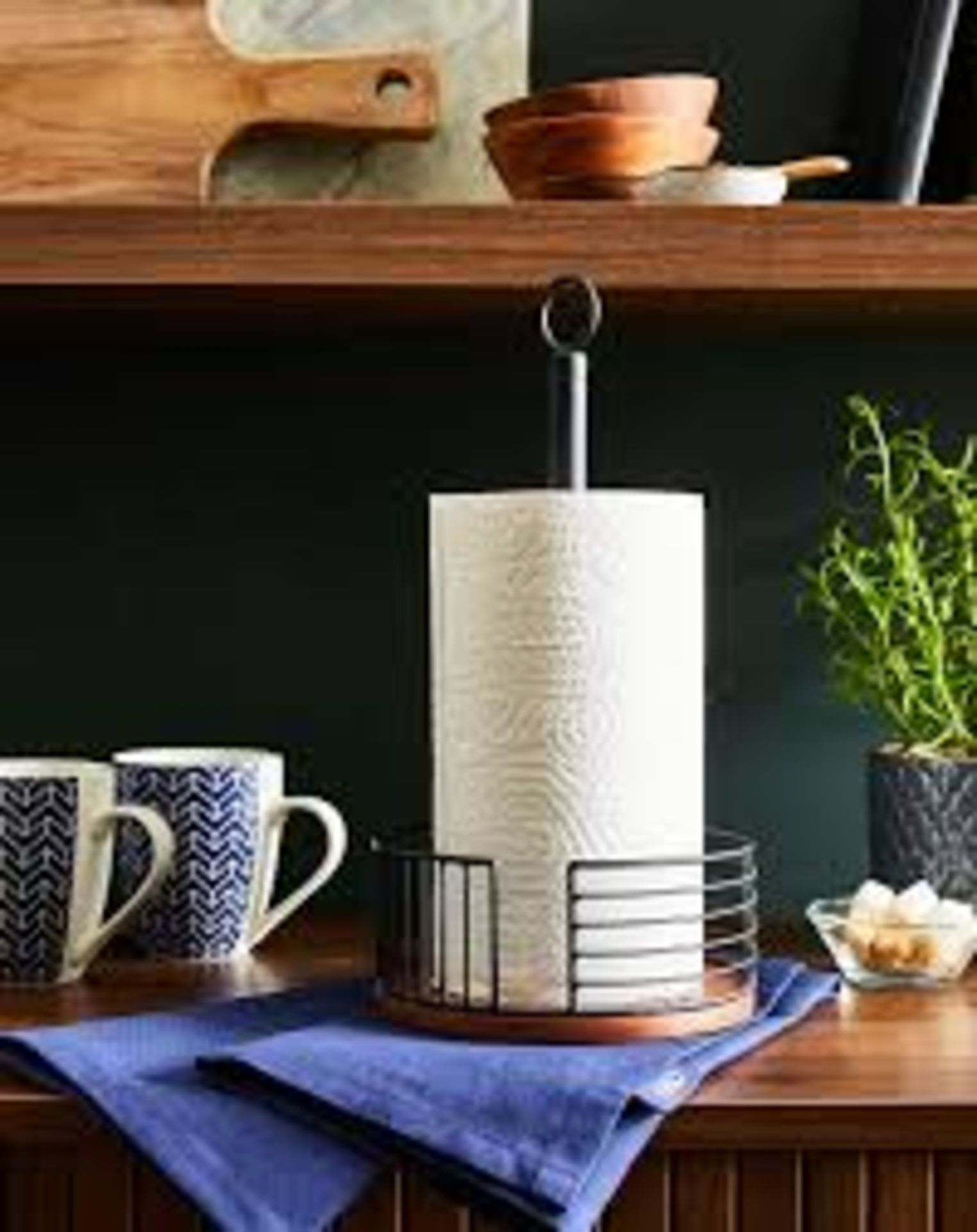 RRP £12.00 - Gray & Osbourn No.2 Kitchen Roll Holder