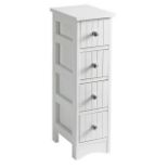 RRP £59.00 - New England 4-Drawer Unit