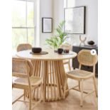 RRP £499.00 - Wren Tambour 4 Seater Dining Table