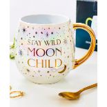 RRP £13.00 - Sass & Belle Moon Child Mug