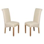 RRP £109.00 - Miami Florida Pair Dining Chairs