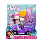 RRP £16.99 - Gabbys Dollhouse Carlita & Pandy Paws Picnic Vehicle