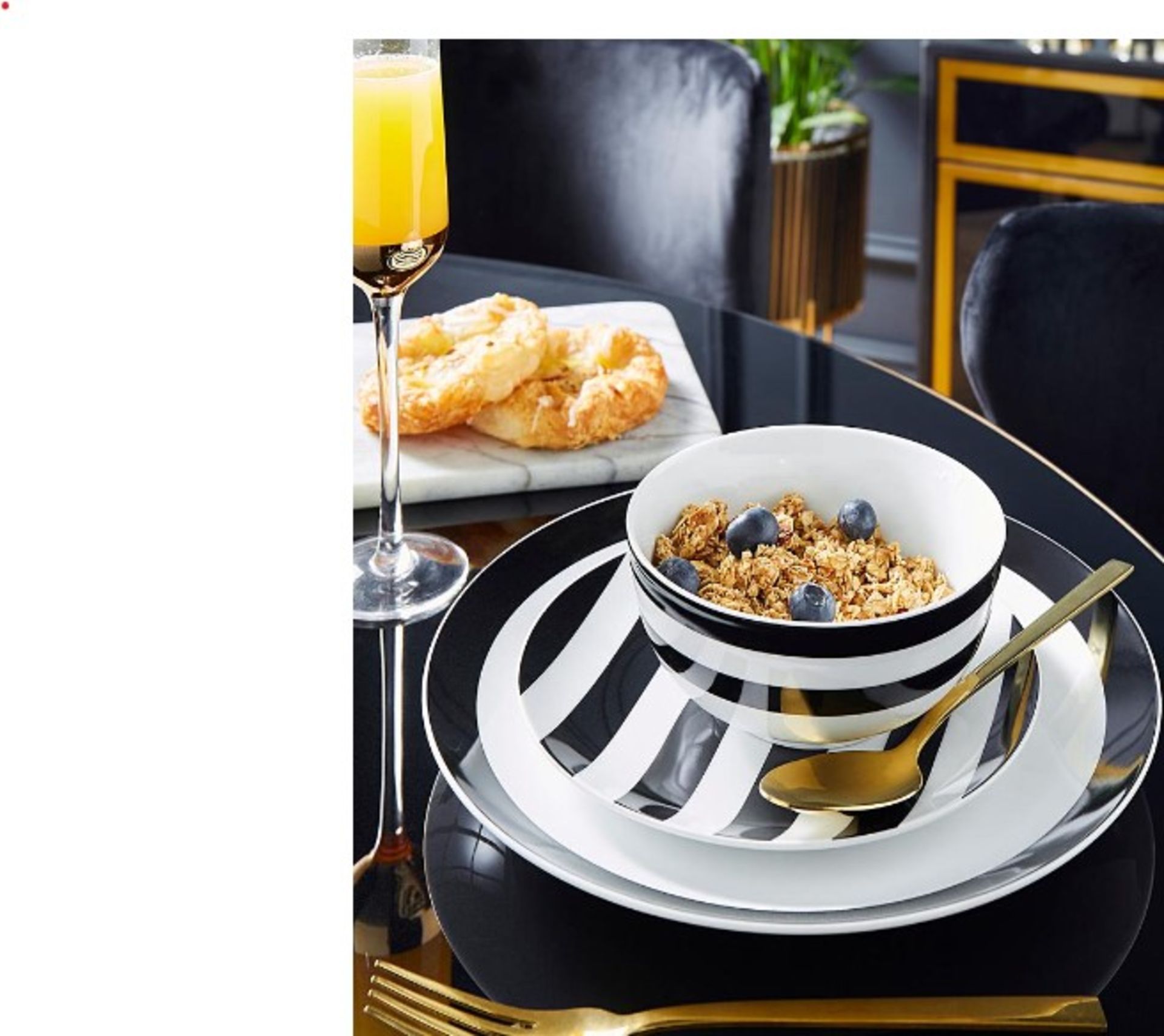 RRP £40.00 - Joanna Hope 12 Piece Dinner Set