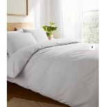 RRP £16.00 - Easy Care Plain Dye Duvet Cover Single