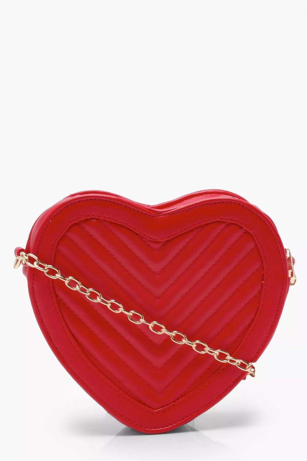 RRP £34.00 - HEART BAG RED ONE SIZE OE848