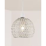 RRP £12.00 - Everly Small Twist Metal Pendant