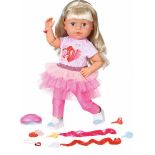 RRP £59.99 - BABY born Big Sister Play & Style 43cm Doll