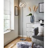 RRP £95 - Twist Acrylic Floor Lamp YW8366 01