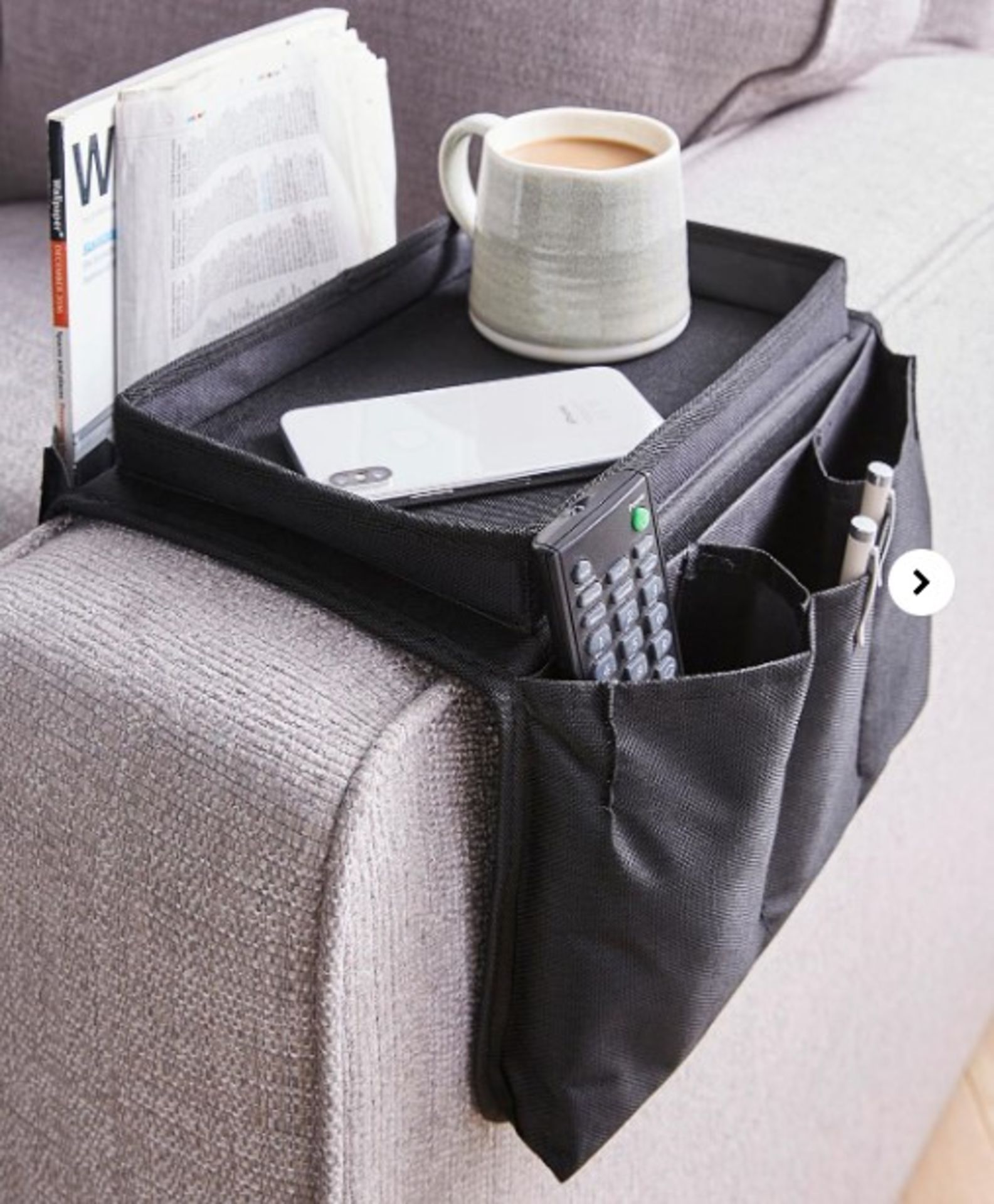 RRP £12.00 - Arm Chair Caddy