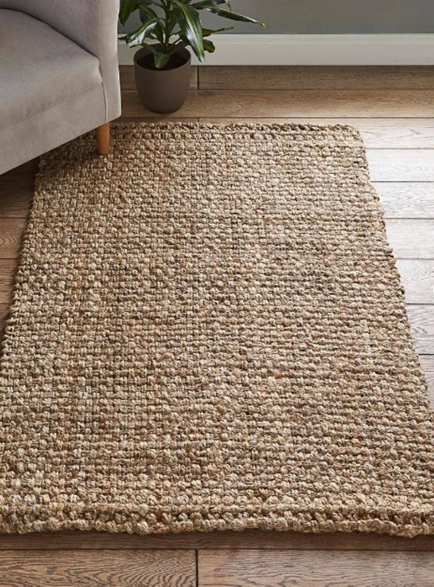 RRP £45.00 - Jute Rug