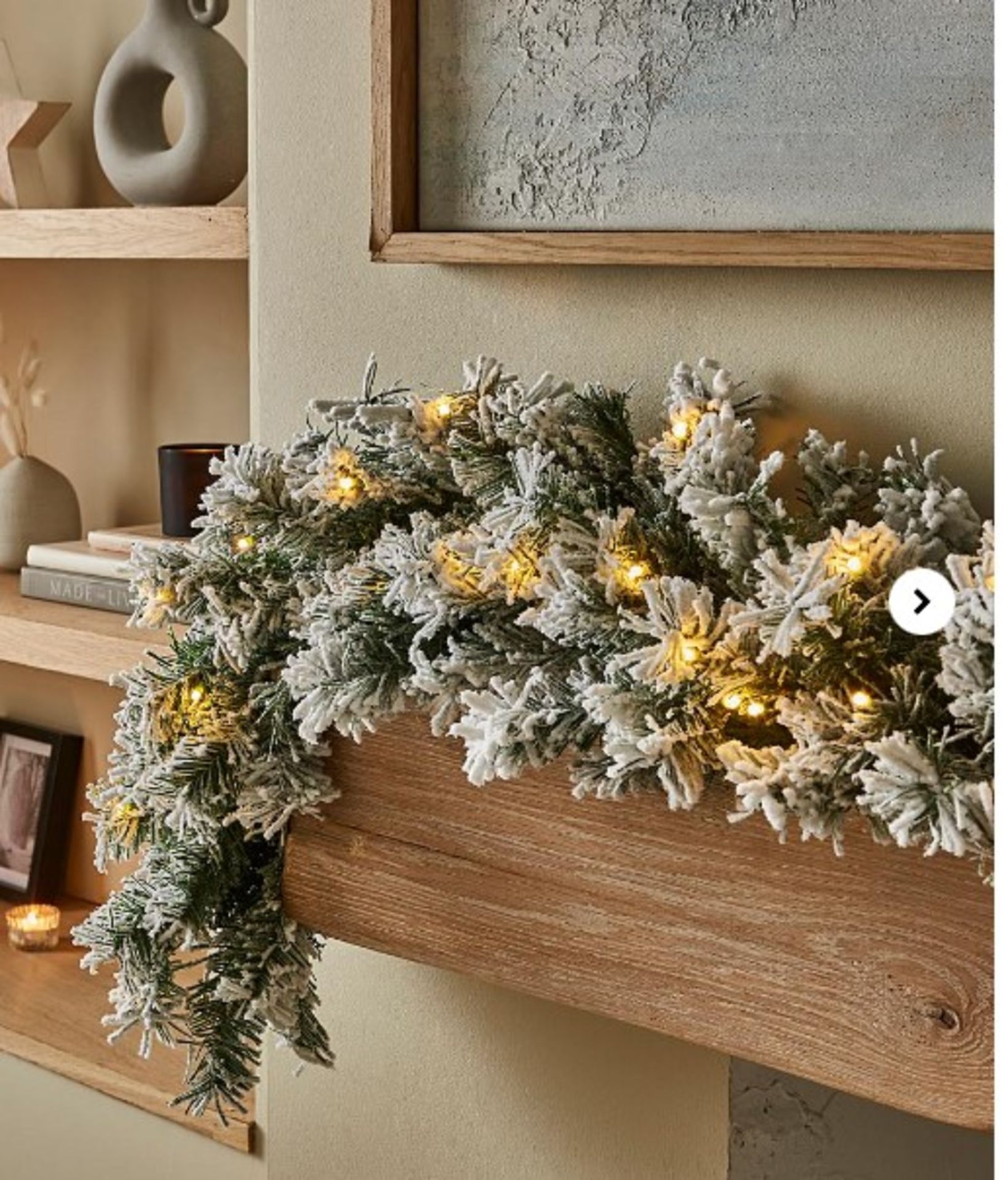 RRP £26 - ASPEN LIT GARLAND CT3375 01