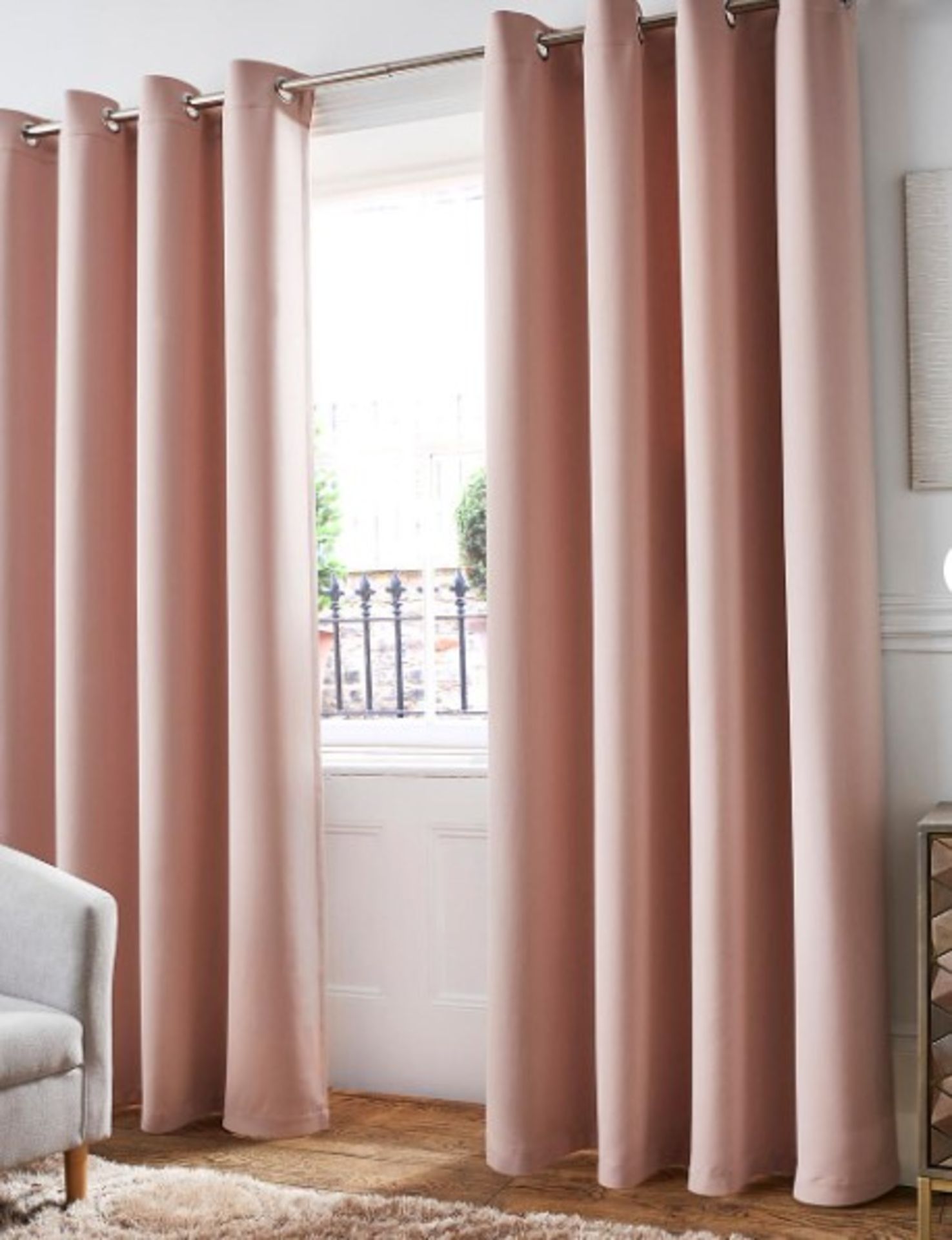 RRP £65.00 - Twilight Woven Eyelet Light Filtering Curtains 228x228