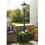 RRP £65.00 - Solar Lamp Post with Plantpot