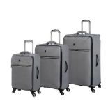 RRP £139.99 - IT Luggage Large, Medium, Cabin 3pc Luggage Set