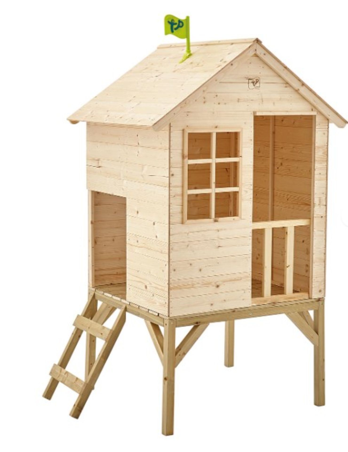 RRP £329.99 - TP Sunnyside Wooden Tower Playhouse