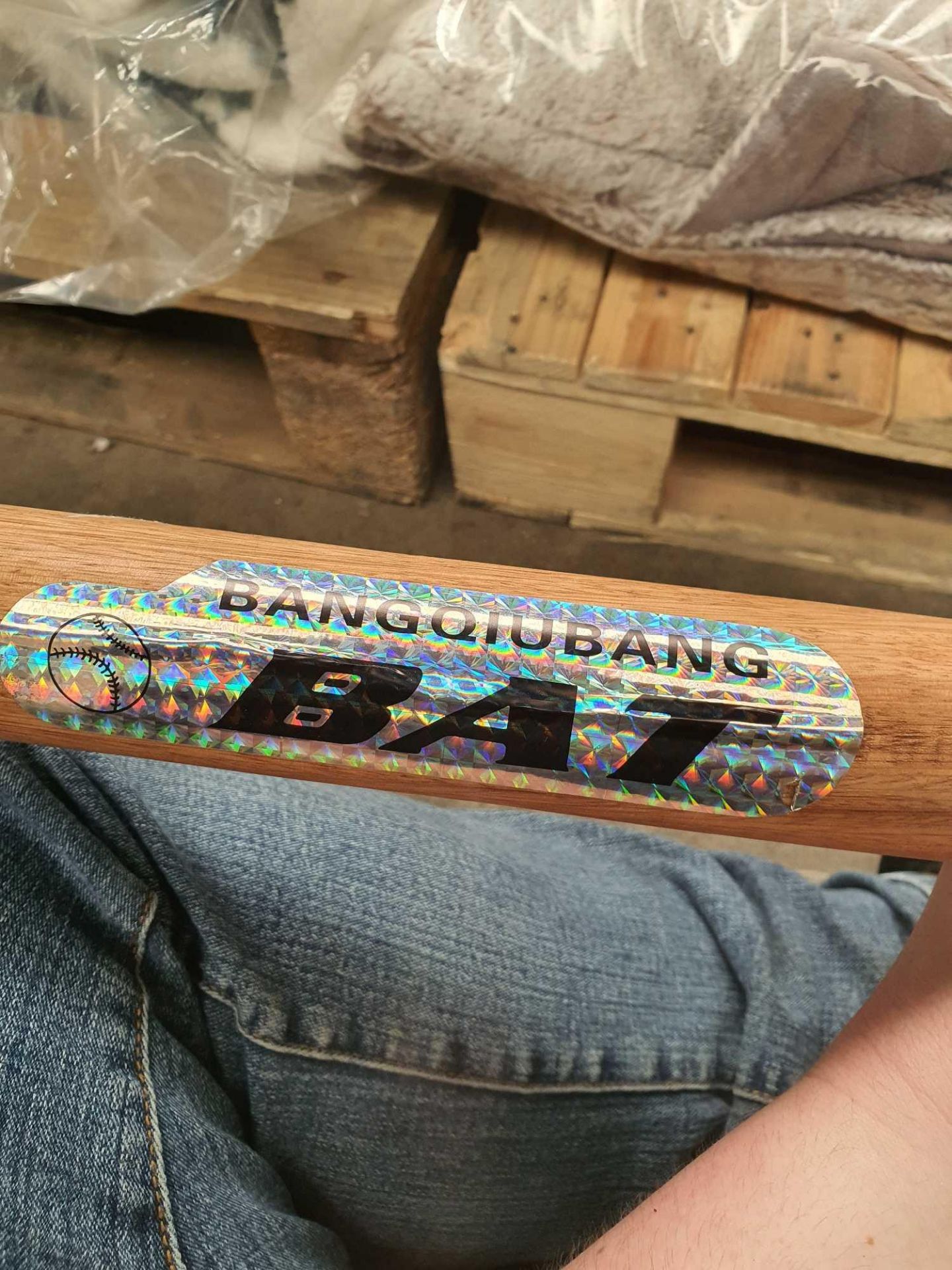 Wooden baseball bat. - Image 2 of 2