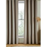 RRP £67.00 - Brushed Pair of Eyelet Curtains 167x228