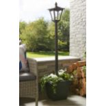 RRP £65.00 - Solar Lamp Post with Plantpot