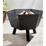 RRP £99.99 - La Hacienda Hexagonal Firepit