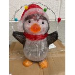 Acrylic Penguin- Christmas decoration or great anytime of the year !