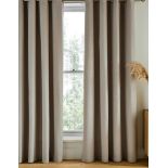 RRP £67.00 - Brushed Pair of Eyelet Curtains 167x228