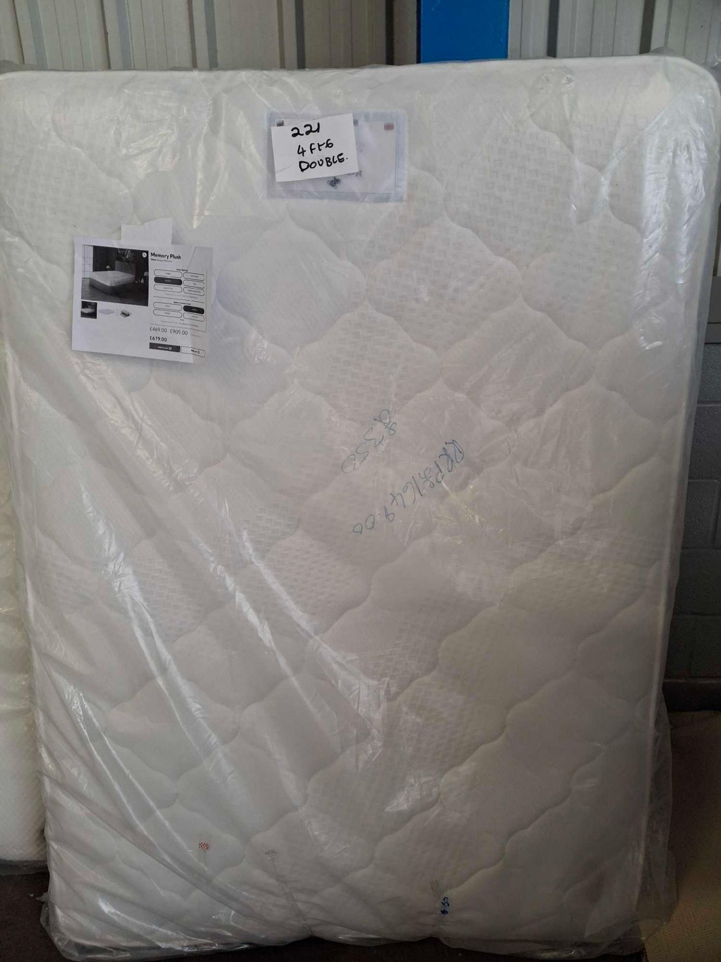 Mattress Store UK 4 Foot 6 Double Mattress Firmness Medium