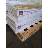 5 Packs of KÃ¤hrs Wood Flooring Chevron Light Brown Oiled 1848mm x 305mm x 15mm Per Plank 4 Per Pack