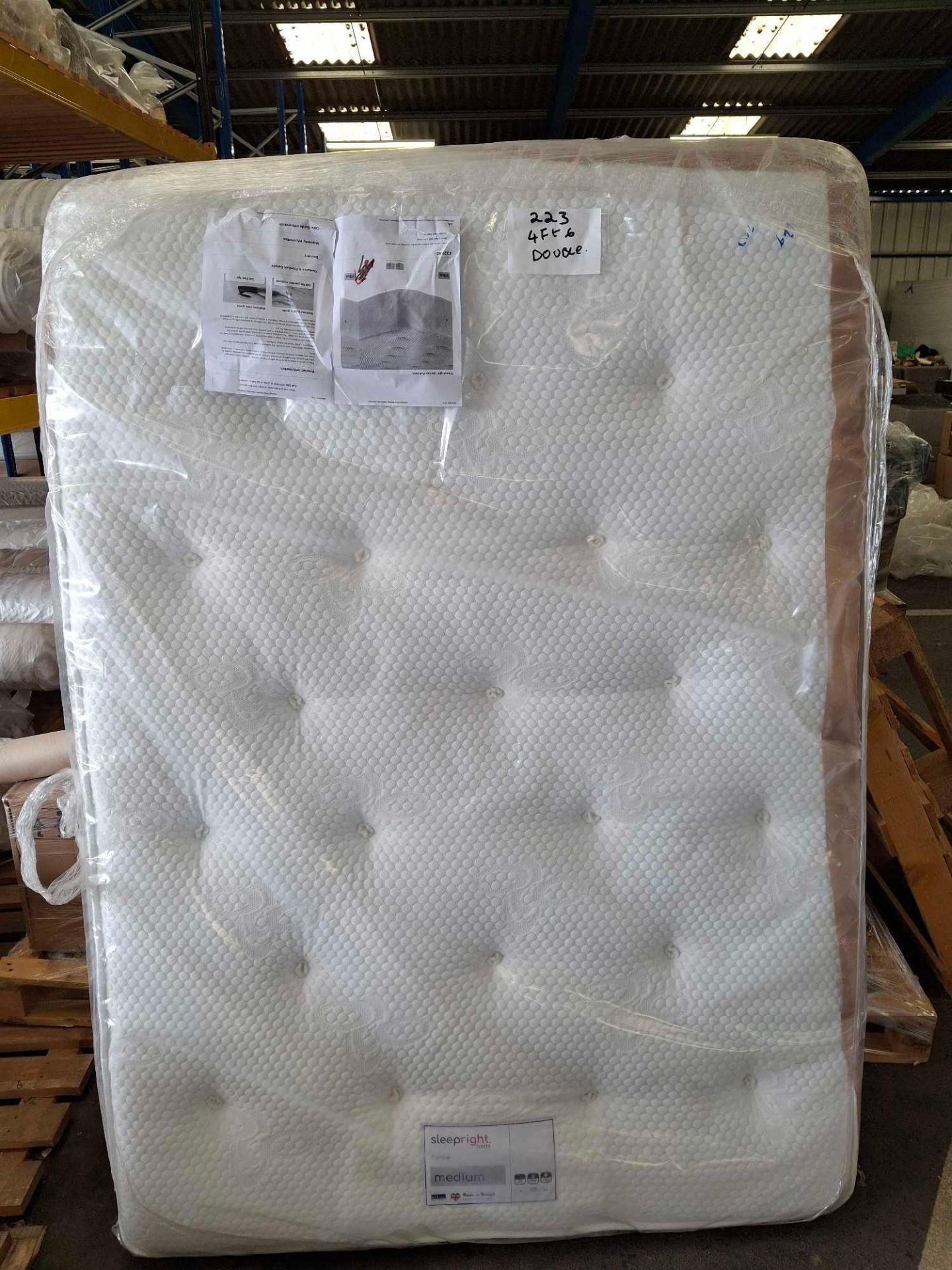 Sleepright.Beds 4 Foot 6 Double Mattress Firmness Medium