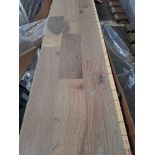 4 Packs of KÃ¤hrs Wood Flooring Stone 3 Strip Oiled Oak 2423mm x 200mm x 13mm Per Plank 6 Per Pack