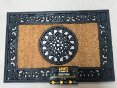 NEW RUBBER AND HARD WEARING DOORMAT