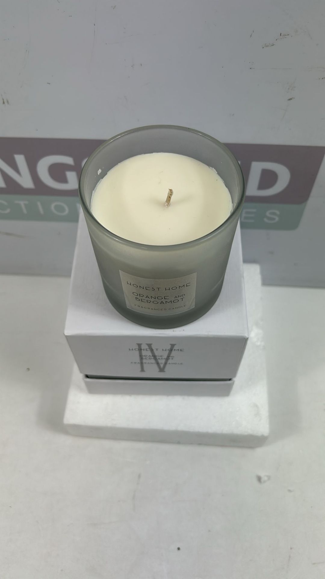 RRP £21 - New Honest Home Number Four Small Candle - Image 3 of 4