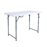 RRP £31.99 - 4ft 1.2m Folding Heavy Duty Outdoor Trestle Party Garden Table