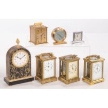 Carriage and Mantel Clock Assortment