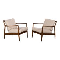 Dux Swedish Modern Armchairs