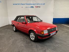 1985 Ford Escort 1.6i Cabriolet - 1597cc *ONE OWNER FROM NEW*