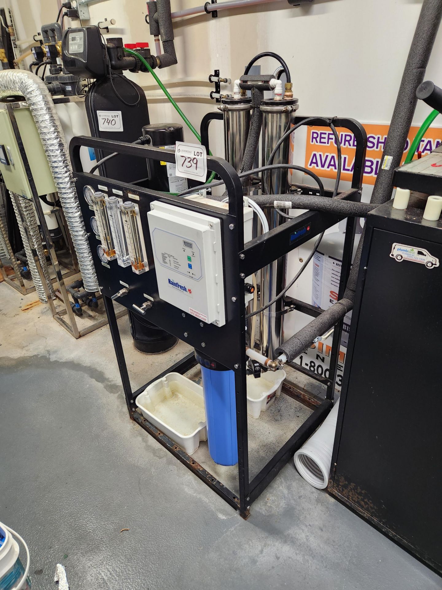 Rainfresh Commercial Reverse Osmosis System CRO4040-2