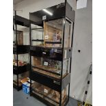 Lot of (3) ZooMed Stackable Terrarium Racks