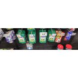 Lot of Northfin Fish Food (Bottom Row) approx 31 packages of varying sizes