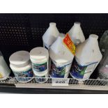 Lot of Assorted Water Treatment Chemicals